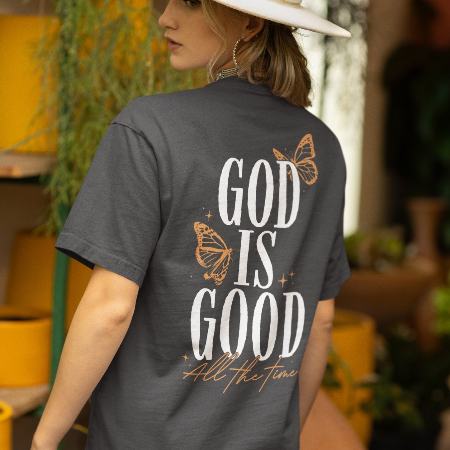 God is Good Wht | Heavyweight Tee