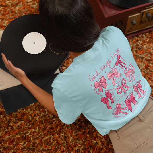 God Says I Am | Oversized Tee