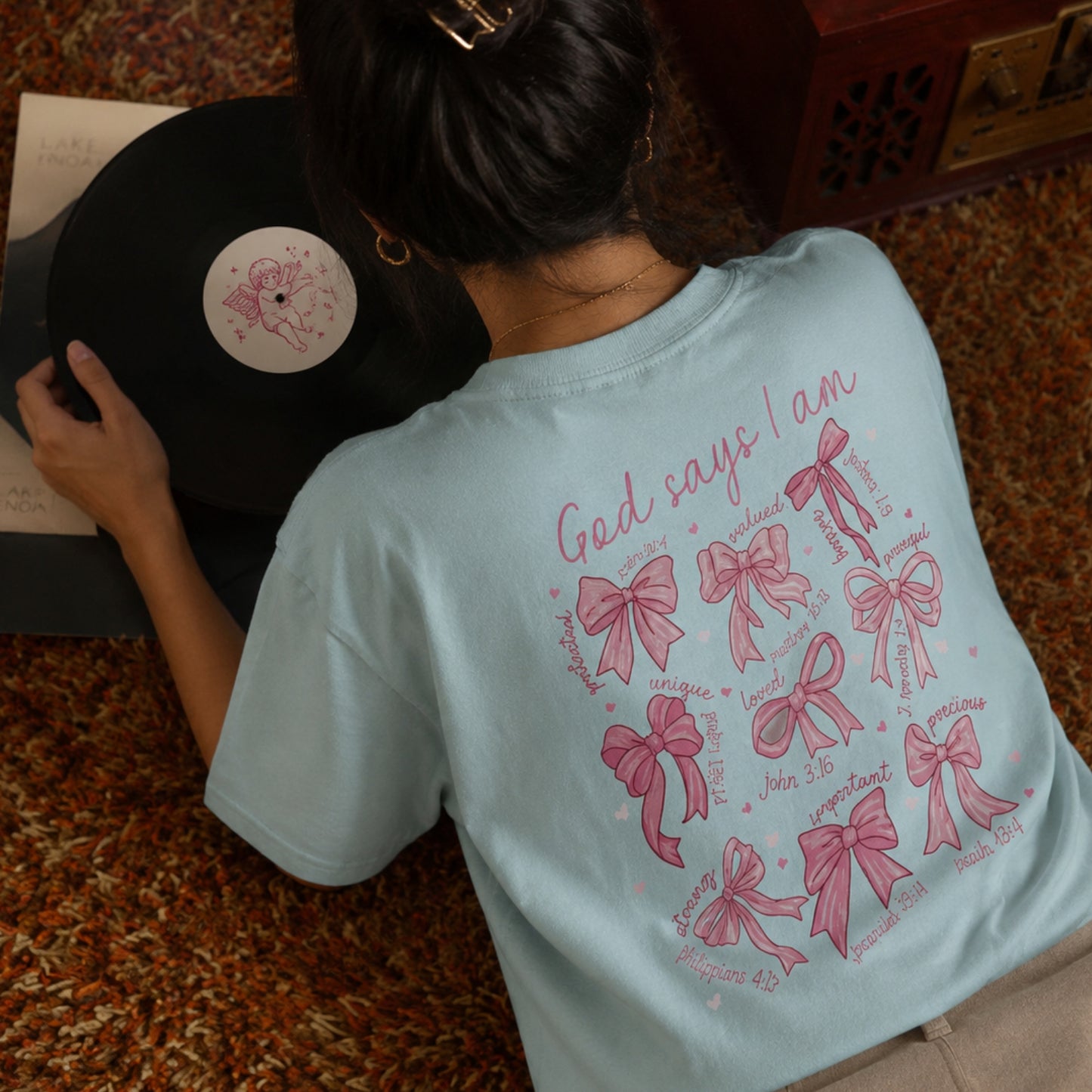 God Says I Am | Heavyweight Tee