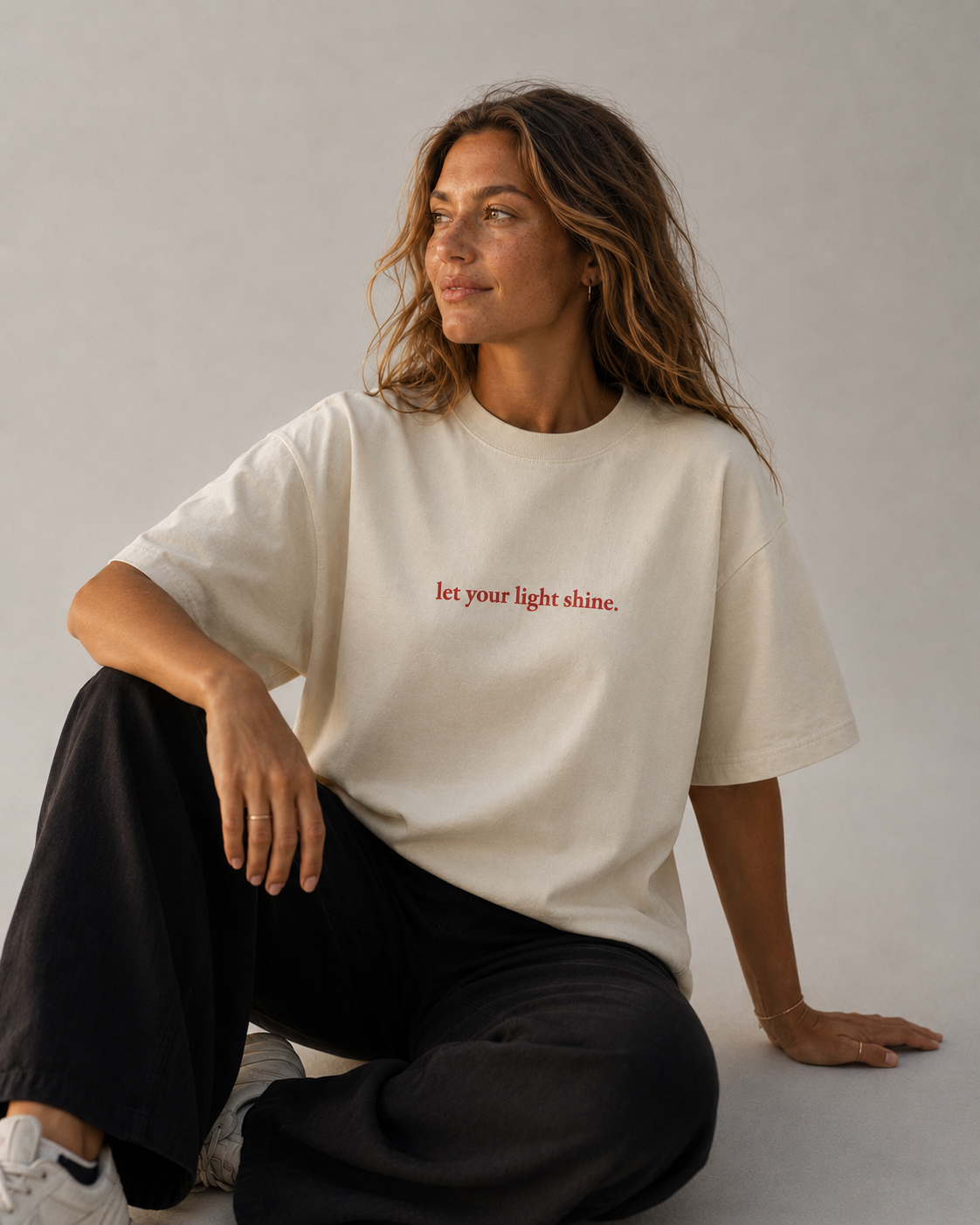 Let Your Light Shine | Faded Tee