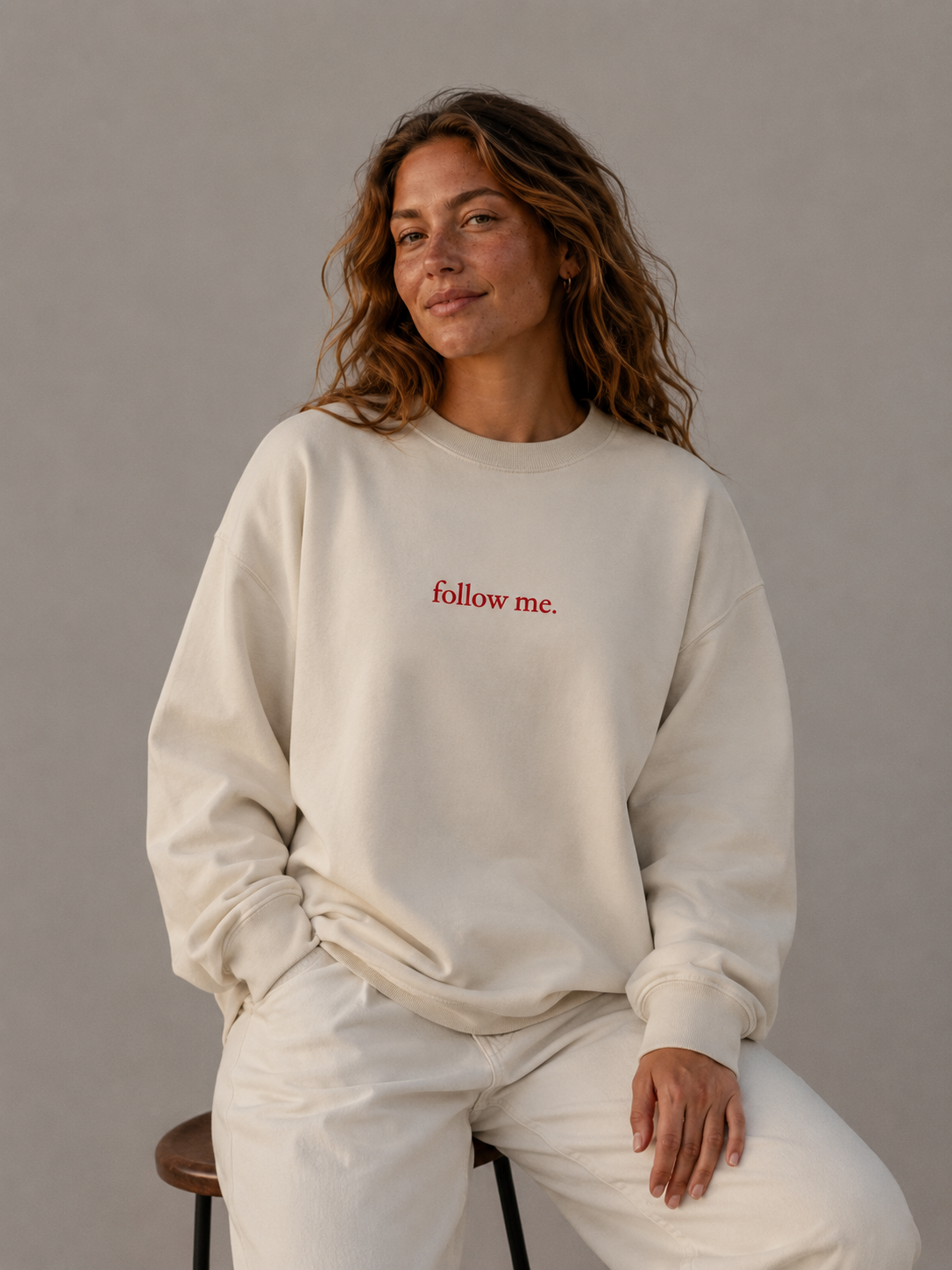 Follow Me | Premium Crewneck