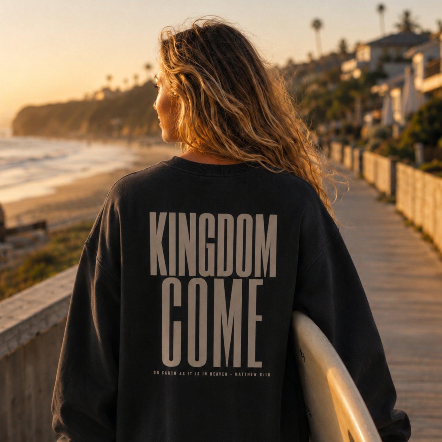 Kingdom Come | Heavyweight Oversized Crewneck