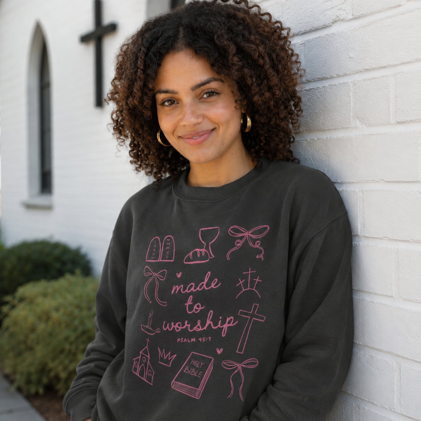 Made to Worship | Organic Crewneck