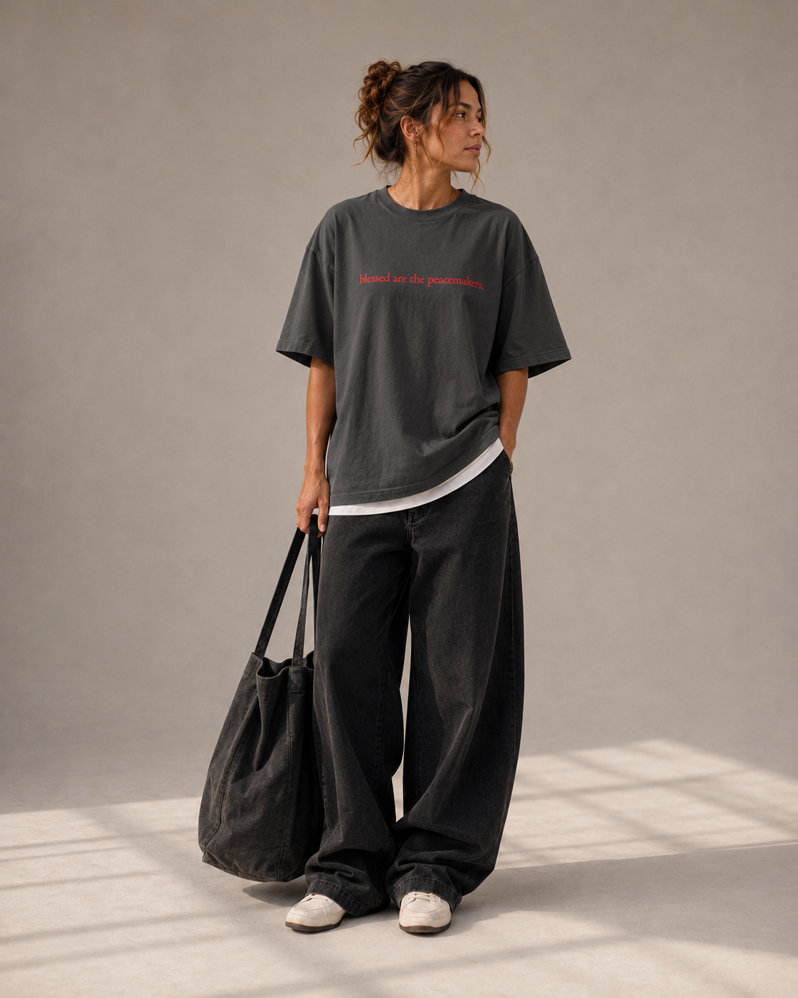 Blessed Are The Peacemakers | Faded Tee