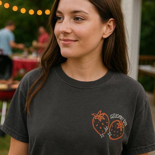 Fruit of the Spirit | Embroidered Oversized Shirt