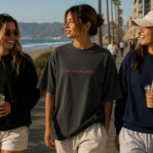 I Am With You Always | Faded Tee