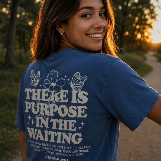 Purpose In The Waiting | Heavyweight Tee